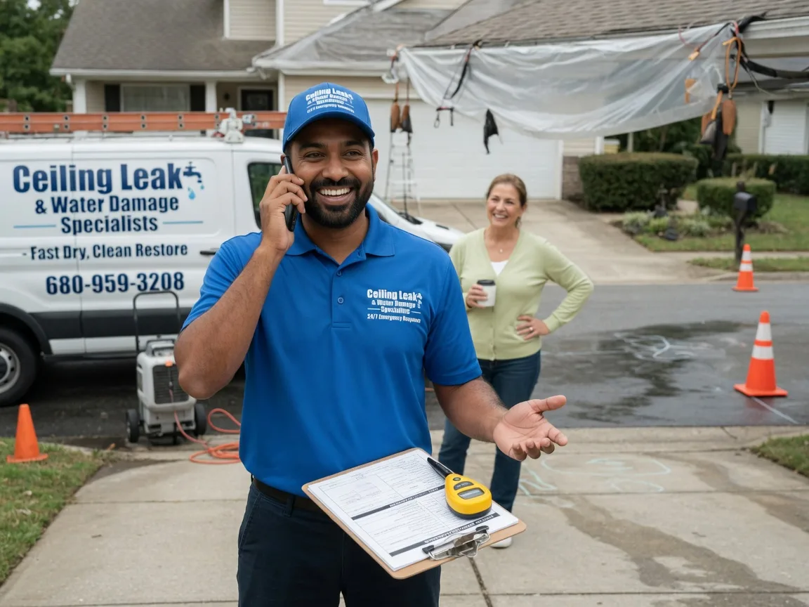 Ceiling Leak Cleanup Rumney, NH FAQs